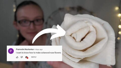 How To Make A Sola Wood Flower Rose