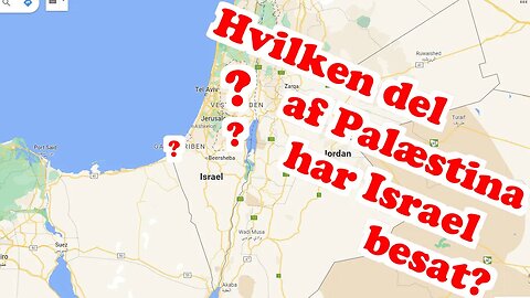 Hvad er det besatte Palæstina?