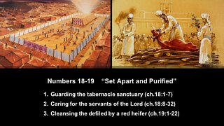 Numbers 18-19 “Set Apart and Purified” - Calvary Chapel Fergus Falls