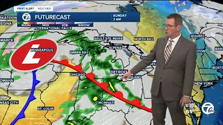 Rain chance this weekend