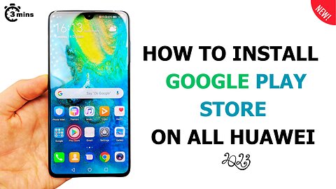 How To Install Google play Store on all huawei