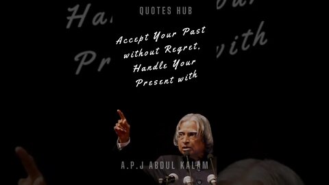 One of the Most Inspiring Quotes from APJ Abdul Kalam || #quotes || #shorts