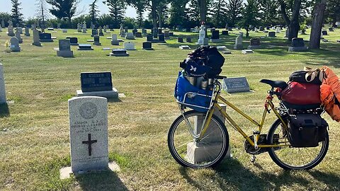 Man Cycling Around The Planet To View War Graves | July 11, 2023 | Micah Quinn | Bridge City News