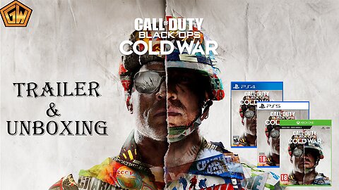 Call Of Duty Black Ops Cold War Trailer & Unboxing Ps4/Ps5/XboxOne/XboxSX (GamesWorth)