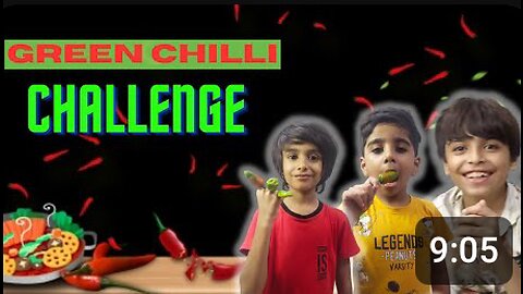 Green Chilli Challenge with Brothers