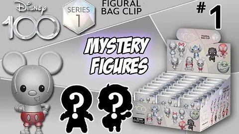 [Disney 100] Blind Bag Mystery Figural Clips: Series 1