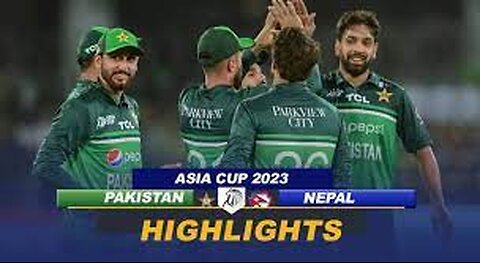 PAK vs NEP Asia Cup Full Match Highlights 2023 | Pakistan vs Nepal Asia Cup 1st Match Highlights