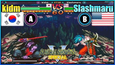 Samurai Shodown V Special (kidm Vs. Slashmaru) [South Korea Vs. U.S.A.]