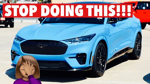 THE 2023 FORD MACH-E IS A ELECTRIC SUV MUSTANG MISTAKE!