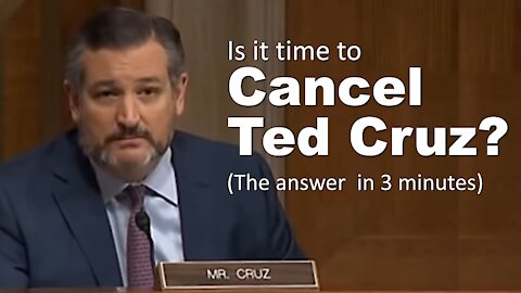 Cancel Cruz? Were Terrorists Involved in J6 Capitol Riots?