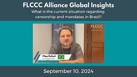 Brazilian Journalist Filipe Rafaeli Discusses the Current Situation Regarding Censorship and Mandat