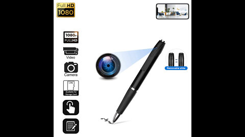 Mini Camera Pen Digital Voice Video Recorder 1080P