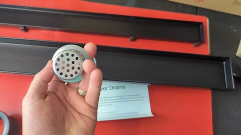 Unboxing: DYRECELVE 24 Inch Linear Shower Drain, Reversible 2-in-1 Tile Insert Grate & Flat