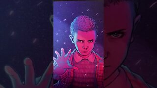 Eleven Stranger Things Season 4 - I Want to Draw ✍️- Shorts Ideas 💡