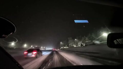 Highlight 13:46 – 18:46 von LIVE-Stream HD 1080P Driving it snows in Austria Europe