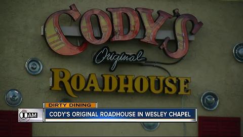 Dirty Dining: Cody's Roadhouse had live roaches