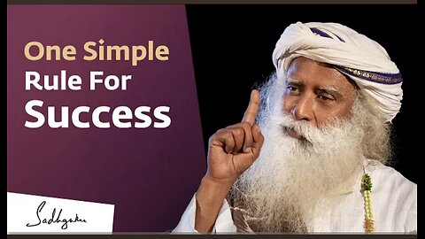 HOW TO BE REALLY SUCCESSFUL #sadguru #sadguruhindi #sadguruspeech