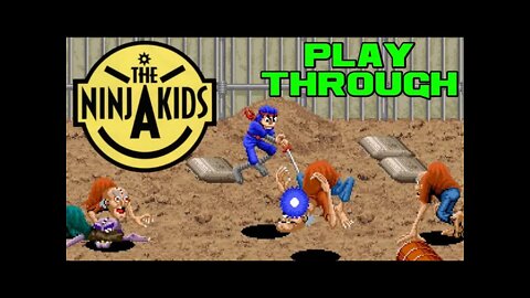 The Ninja Kids - Arcade Playthrough 😎Benjamillion