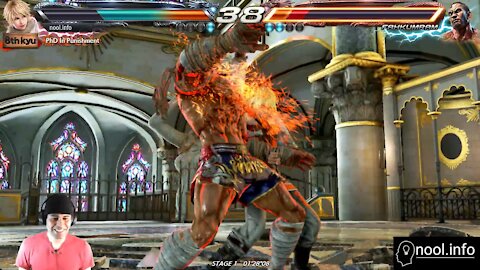 ¡Haciendo ejercicio y jugando Tekken 7 en nool.info!