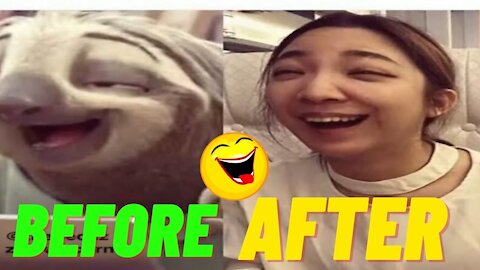 Funny before after amazing pics 😂🤣 funny videos memes best 2021