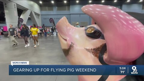 Gearing up for Flying Pig weekend