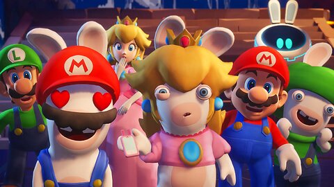 "Mario Rabbids Madness: Saving the Mushroom Kingdom LIVE!"