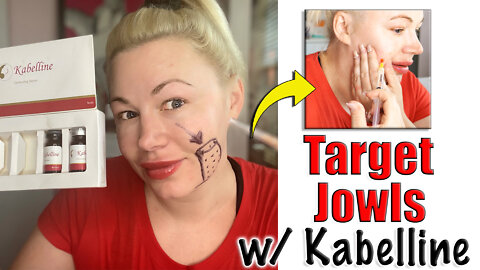 Target your Jowls with Kabelline from Acecosm.com | Code Jessica10 Saves you Money!