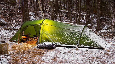 Hot Tent Camping