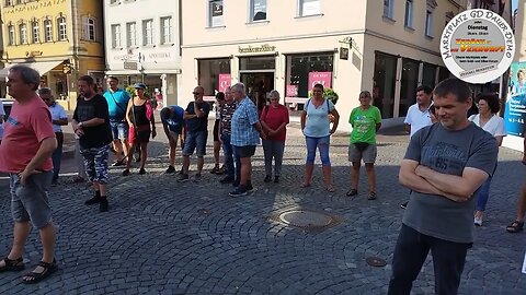 Mahnwache Nr. 190 in Schwäbisch Gmünd am 18.07.2023 v3