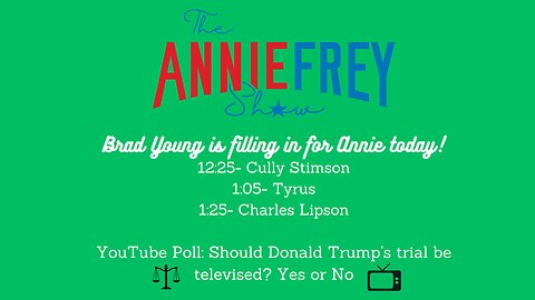 Trump Trial, A New Democrat Challenger, and Bragg's Plan • Annie Frey Show 4/9/23