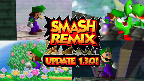 Smash Remix 1.3 - 1P Mode - Luigi