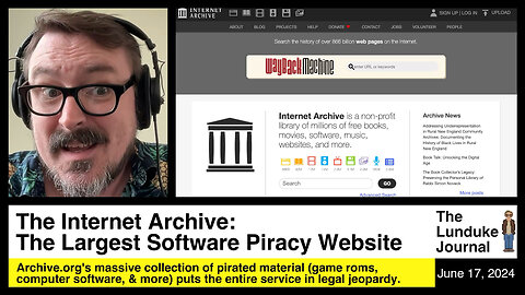 Internet Archive: The Largest Software Piracy Website