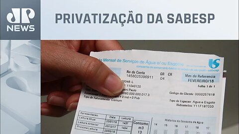 São Paulo quer reduzir conta de água para população pobre do estado