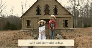 Faith without Works is Dead, James 2, The Devil believes in God, Western spoof, for kids, 4k