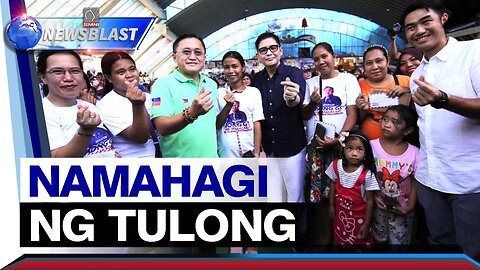 Sen. Bong Go, personal na namahagi ng tulong sa mga residente ng Olongapo City