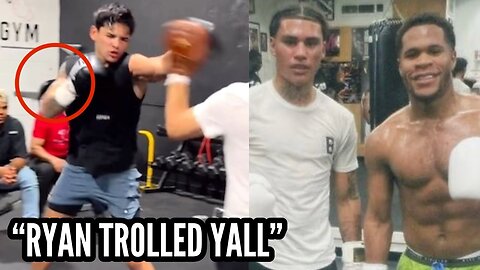 “DEVIN GETS STOPPED!!” HANEY SPARRING PARTNER EXPOSES GERVONTA SCORE A KO • RYAN GARCIA TWITTER