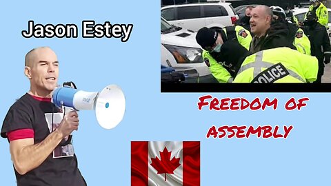 Freedom of Assembly rally : Jason Estey