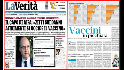 IL ☠️ ​VACCINO💉💀⚰️SCOMPARSO 🙉​🙈​🙊...​