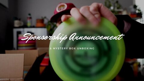 Disc Golf Sponsorship Annoucement & Mysterbox Unboxing