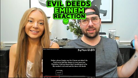 Eminem - Evil Deeds & Curtains Up Skit | REACTION / BREAKDOWN ! (ENCORE) Real & Unedited