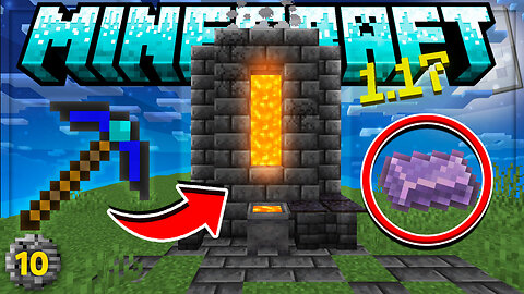 FIZ a FORJA do TINKERS no MINECRAFT 1.17 VANILLA - Minecraft Survival Multiplayer #10