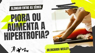 Alongar entre as séries aumenta a hipertrofia? #hipertrofia #hipertrofiamuscular #treino #academia