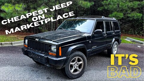 Buying the Cheapest Jeep on Marketplace- Save it or Scrap it - Episode 1