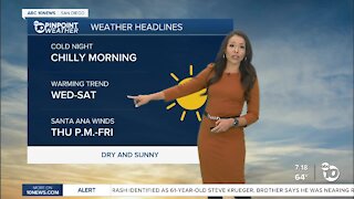 ABC 10News PinPoint Weather With Meteorologist Angelica Campos