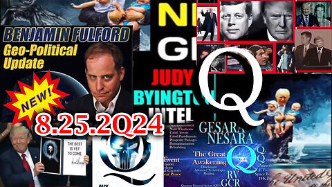 Judy Byington Special Intel 8-25-24 - Global Blackout, Kamala F Blackrock, Pelosi-Repto