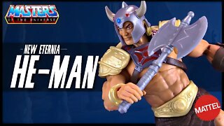 Mattel Masters of the Universe New Eternia He-Man Figure @The Review Spot