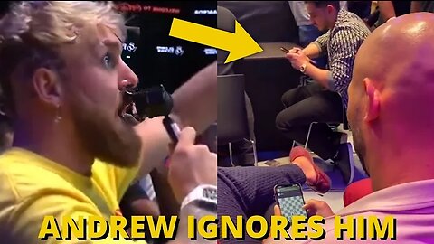 Andrew Tate completely ignores Jake Paul calling him out after Mayweather vs Deji