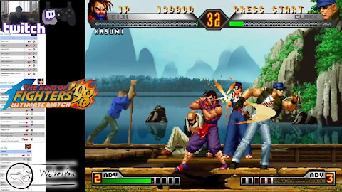 (PS2) King of Fighters '98 UM - 25 - SP Team 5 - Anti-Kyokugen Team - Lv 7