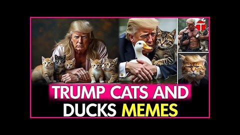 Donald Trump Cats and Ducks Memes Goes Viral