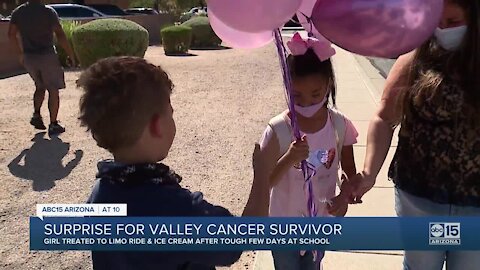 Chandler community showing love to young cancer survivor